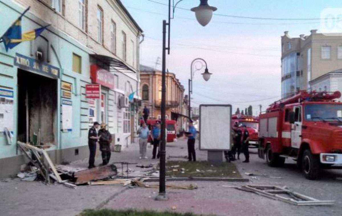 В Сумах стався вибух в офісі політичної партії, – МВС
