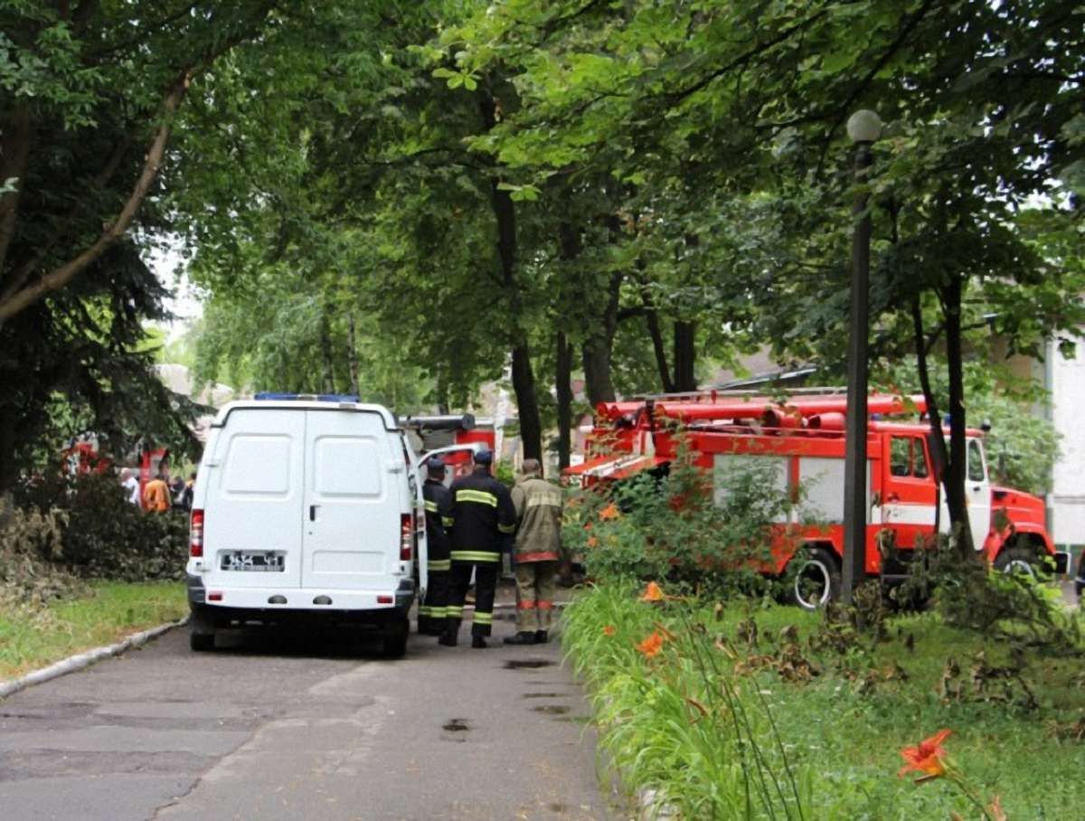 Пацієнтів київської психлікарні евакуювали у зв’язку з пожежею