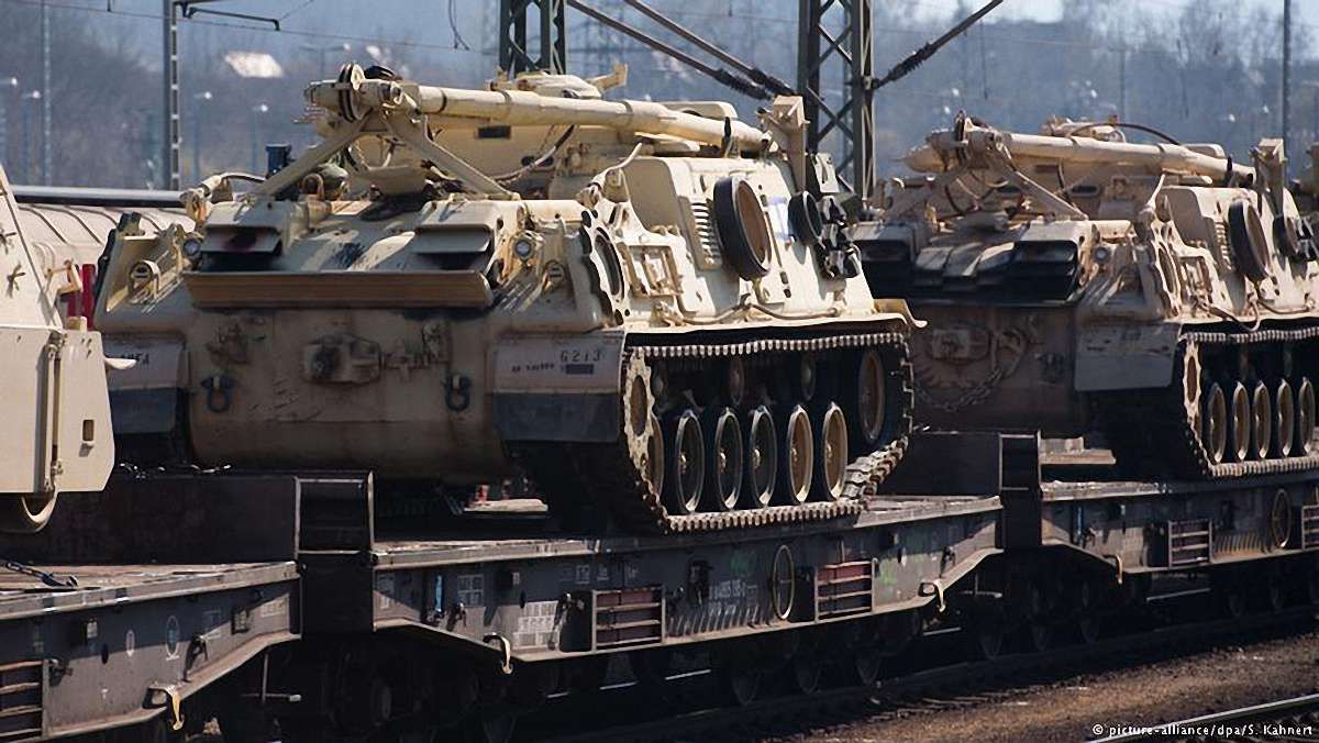 США планують розташувати військову техніку в семи країнах ЄС
