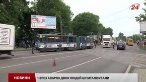 Стала відома ймовірна причина сходження львівського трамваю №6 із рейок