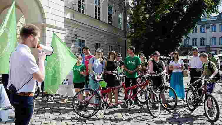 У Львові стартував всеукраїнський велопробіг за участі незрячих