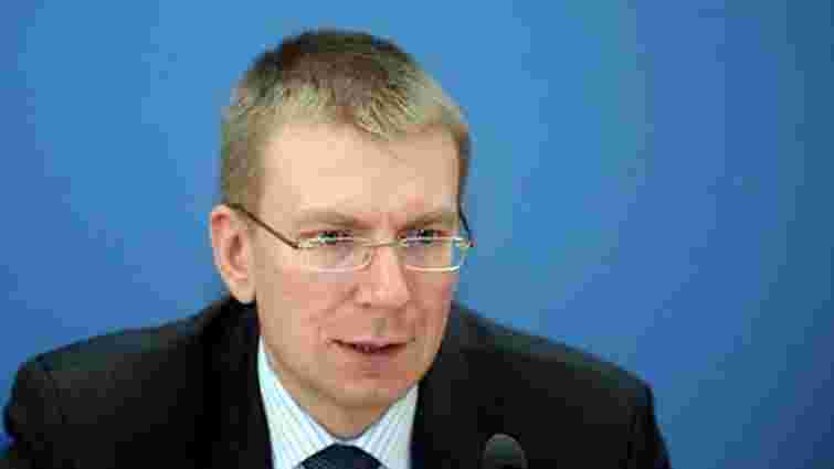 Глава МЗС Латвії назвав ситуацію навколо анексії Криму «замороженим» конфліктом
