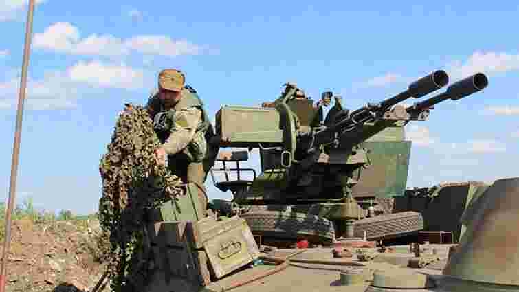 Бойовики 20 разів обстріляли позиції українських військових, - прес-центр АТО