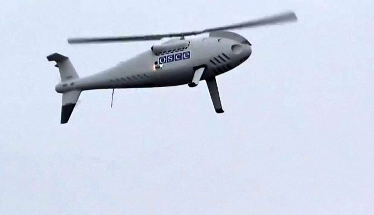 Безпілотники ОБСЄ зафіксували більше 150 одиниць бронетехніки бойовиків на Донбасі