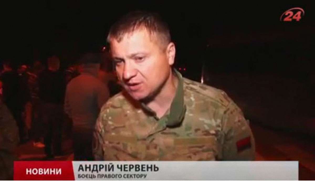 Бійці «Правого сектору» Львівщини виїхали до Мукачевого