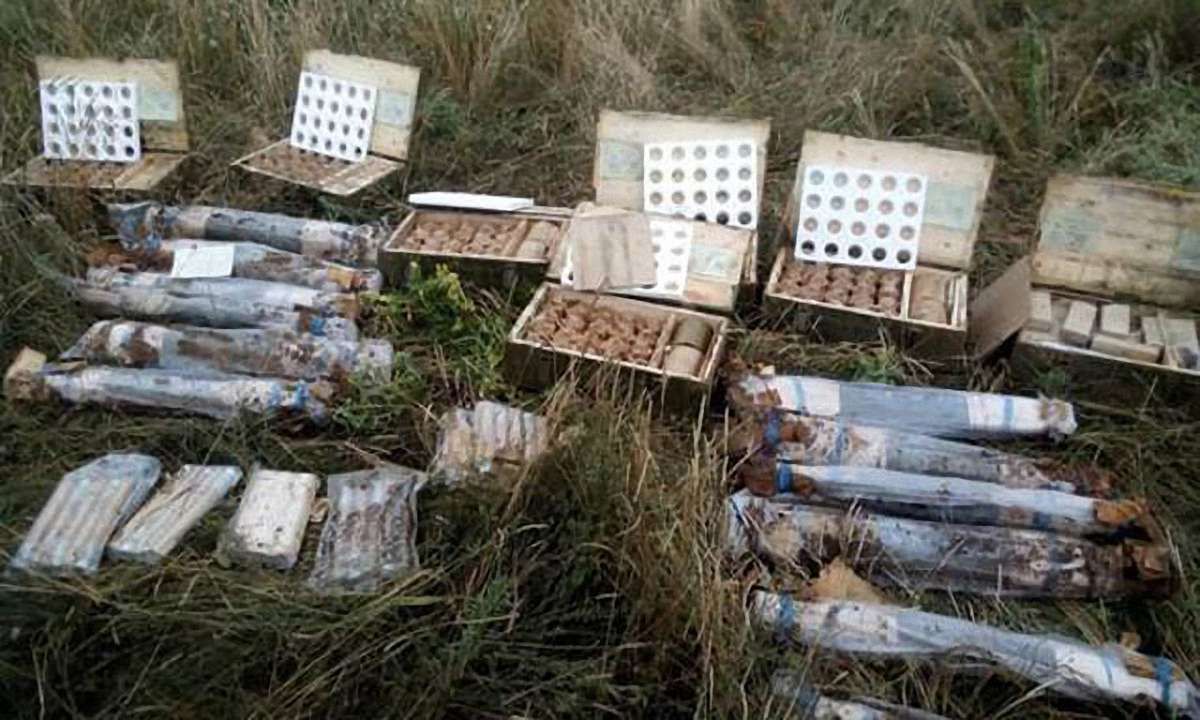 У Дніпропетровській області правоохоронці ліквідували великий арсенал зброї