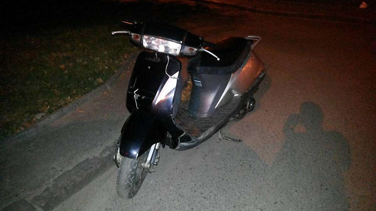 У Львові затримали та відібрали права у п’яного скутериста
