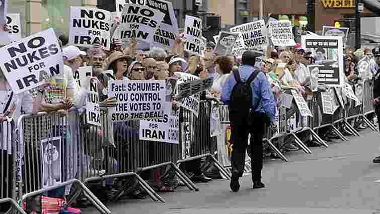 В Нью-Йорку пройшов мітинг незадоволених угодою з Іраном