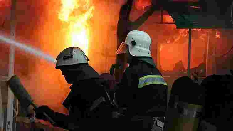 В Івано-Франківській області підпалили офіс «Правого сектора» 