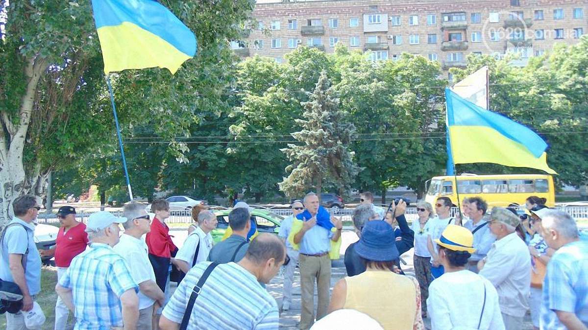Маріупольці почали безстроковий протест проти виведення сил АТО з Широкиного