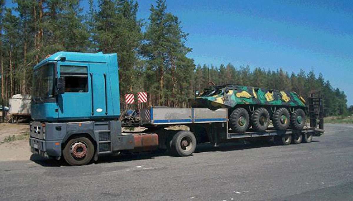 На Луганщині чоловік намагався викрасти БТР і відвезти його на Буковину