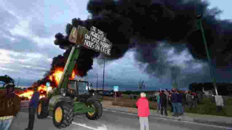 У Бельгії фермери палять шини і блокують дороги