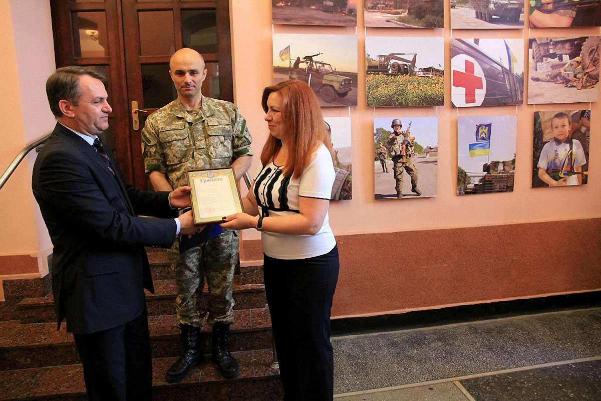 Волонтерів Львівщини нагородили грамотами керівника АТО