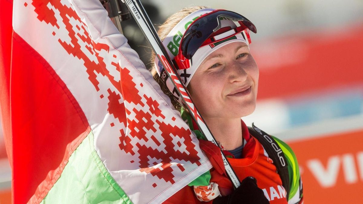 Білоруська чемпіонка Дарья Домрачева пропустить наступний біатлонний сезон