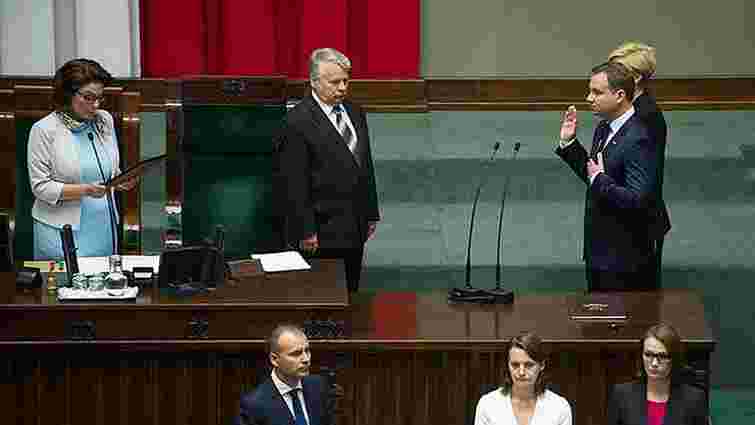Анджей Дуда склав присягу на посту президента Польщі