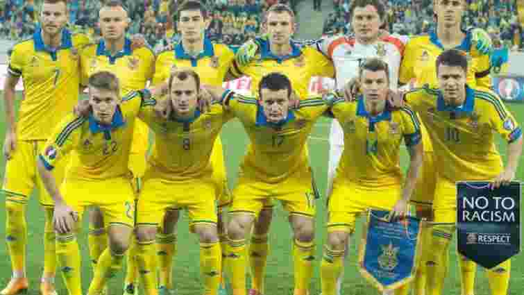 Українська збірна з футболу втратила три позиції в рейтингу ФІФА