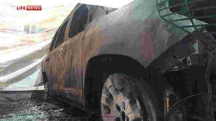 У Донецьку спалили чотири автомобілі місії ОБСЄ