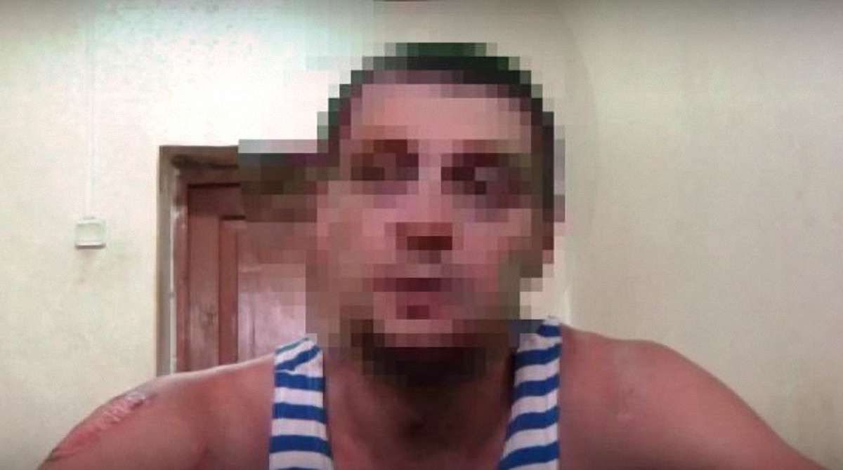 СБУ затримала російського найманця на Донбасі (відео)