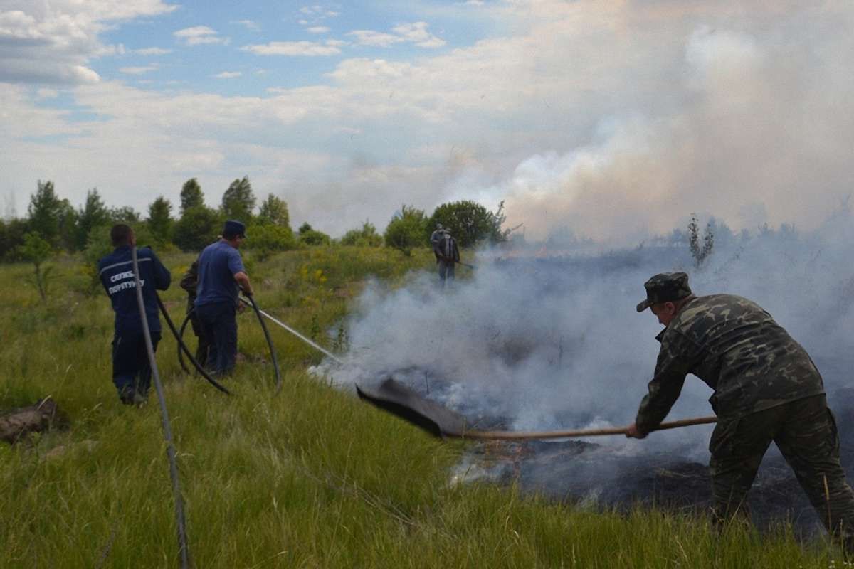 У «Чорнобильській пущі» осередків відкритого вогню уже немає