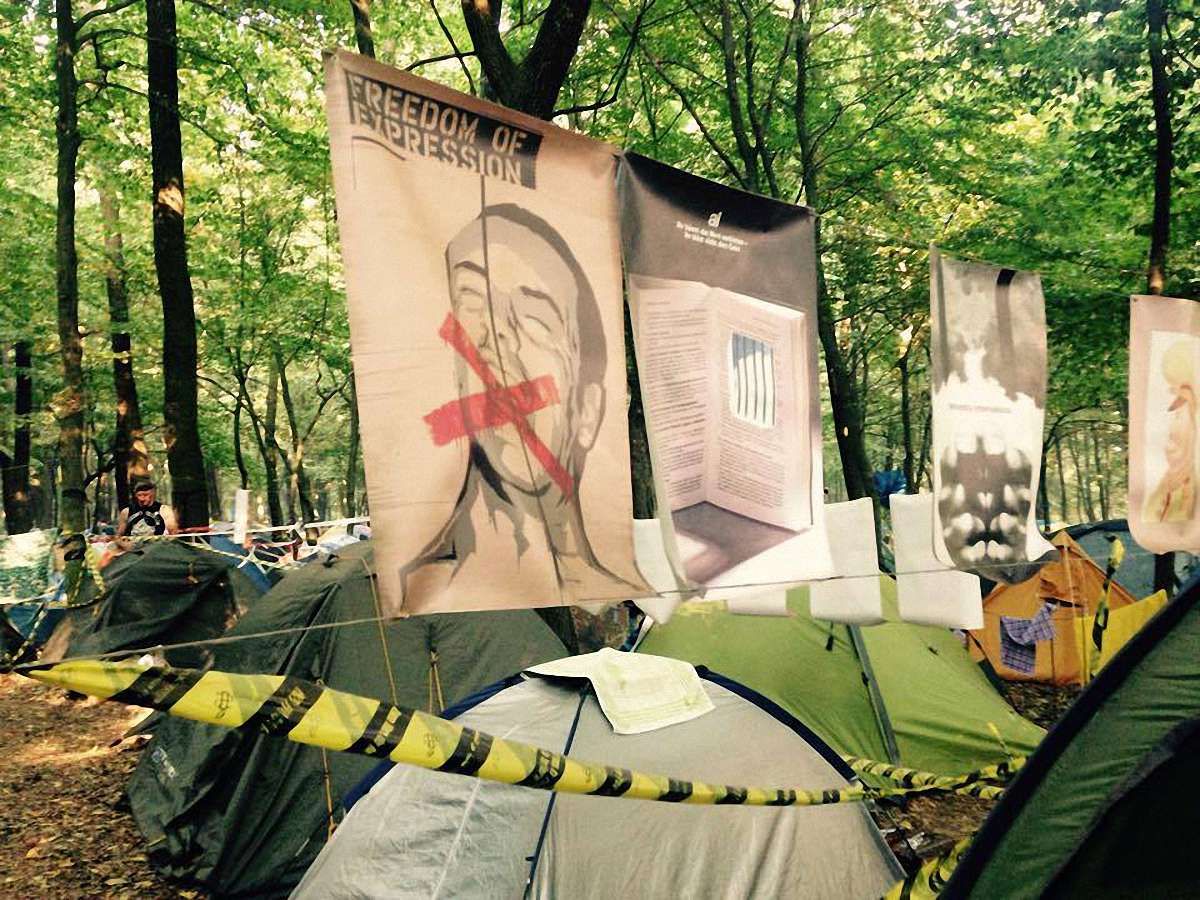 На фестивалі Zaxidfest на Львівщині зібрали 2 тис. підписів на підтримку Олега Сенцова
