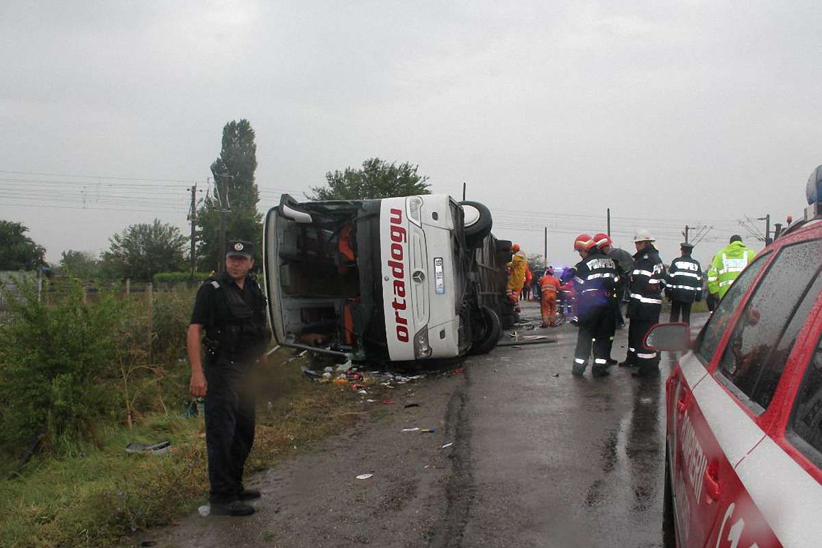 У Румунії сталася аварія туристичного автобуса з українцями