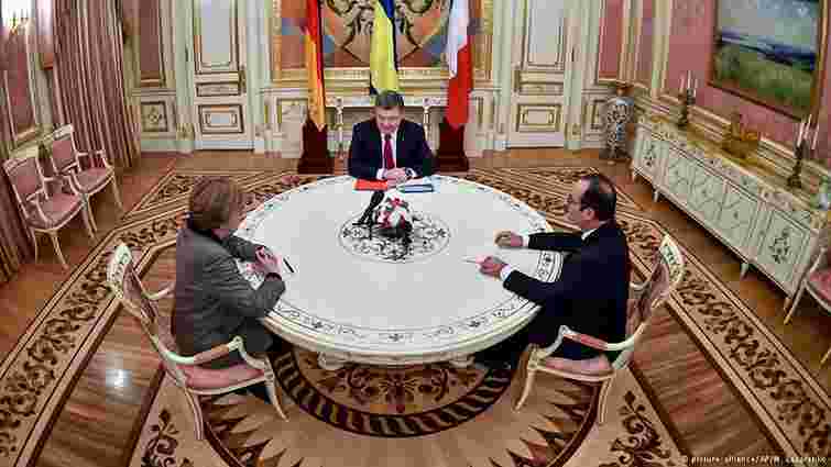 Меркель і Олланд будуть говорити з Порошенком про корупцію в Україні, а не про Путіна, - DW