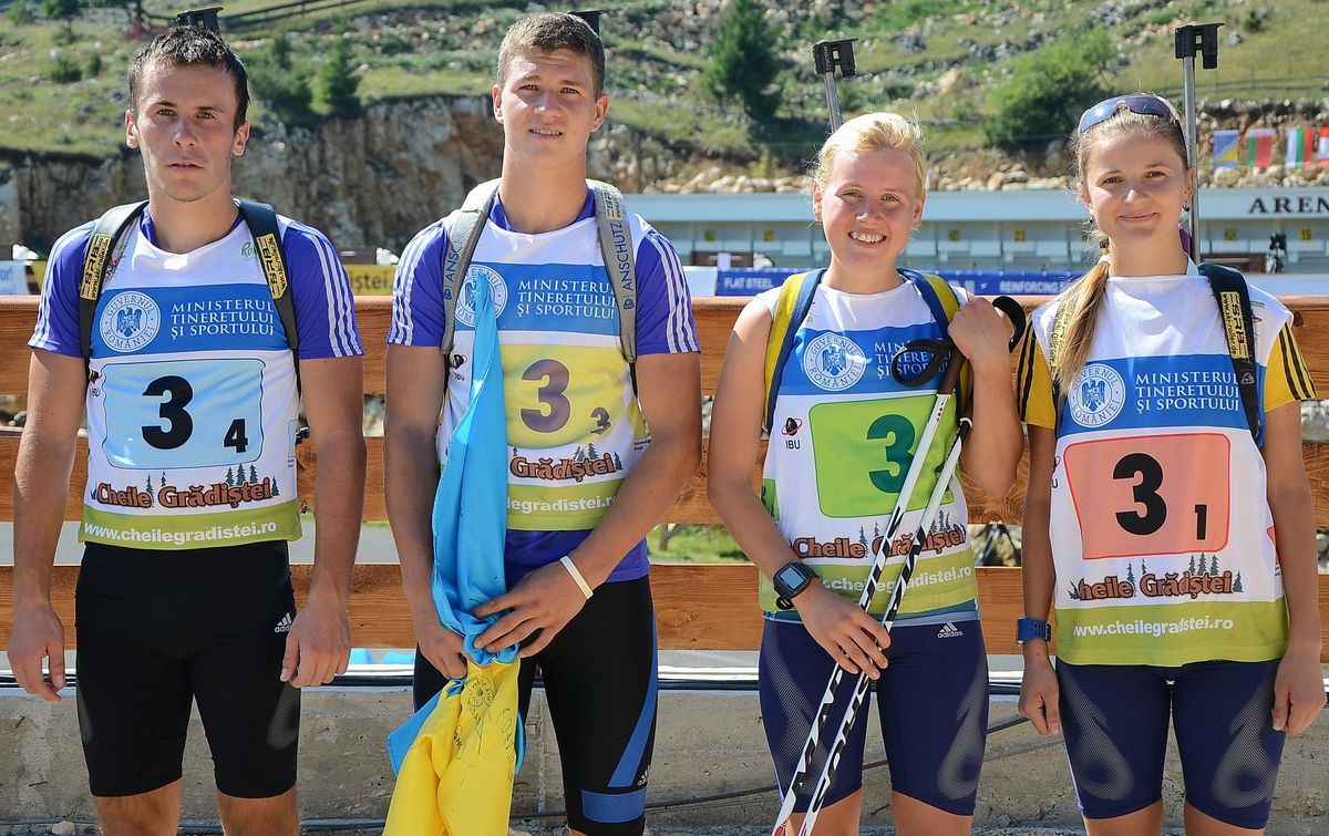 Українські юніори завоювали золото літнього чемпіонату світу з біатлону