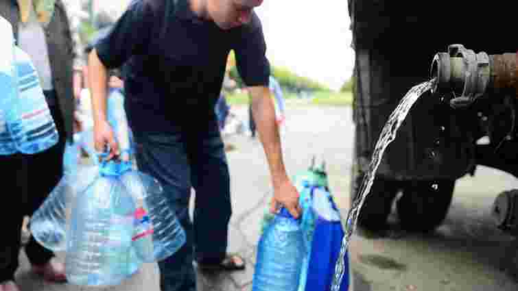 Понад мільйон жителів Донбасу можуть залишитися без придатної до вживання питної води