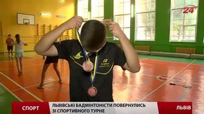 Львівські бадмінтоністи повернулись із турне східною Україною