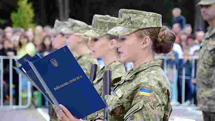 У Львові понад 600 першокурсників Академії сухопутних військ склали присягу