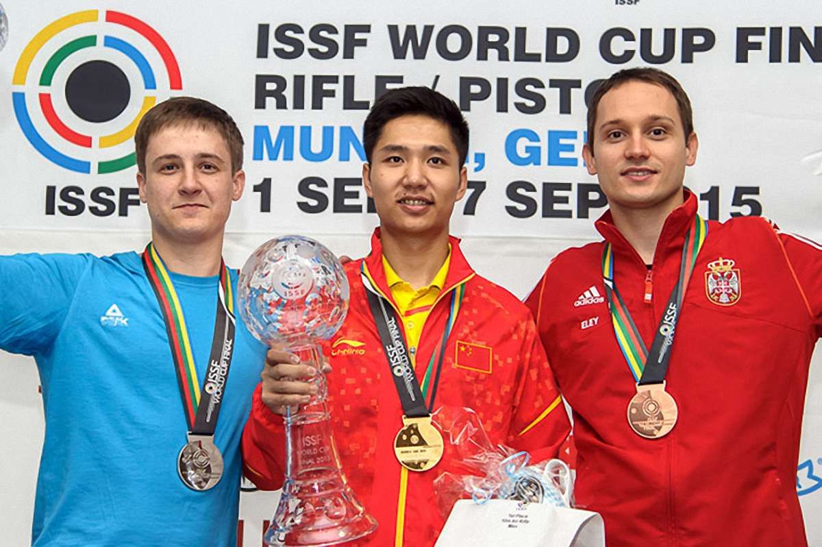 Львівський спортсмен здобув срібло на Кубку світу з кульової стрільби