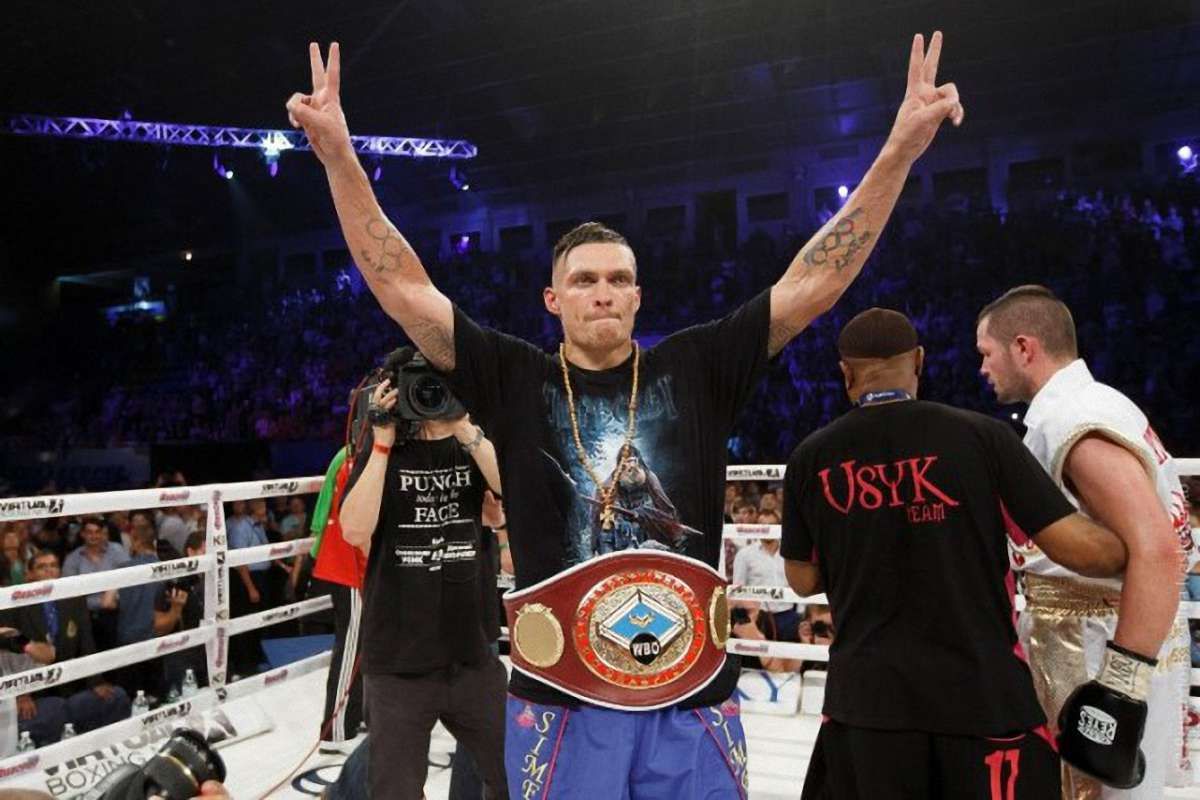 Боксер Олександр Усик опинився на 11-му місці у рейтингу WBC