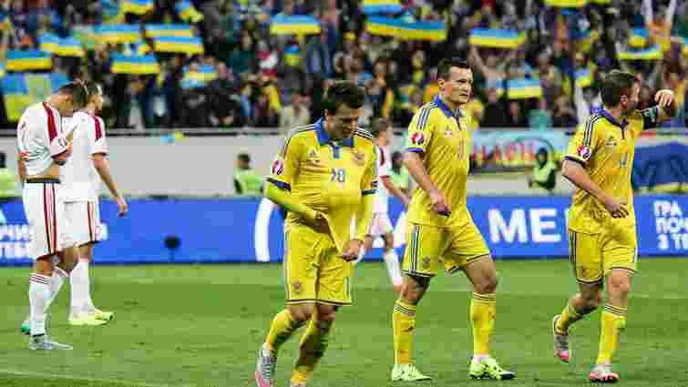 Євро-2016: збірна Україна внічию зіграла зі Словаччиною