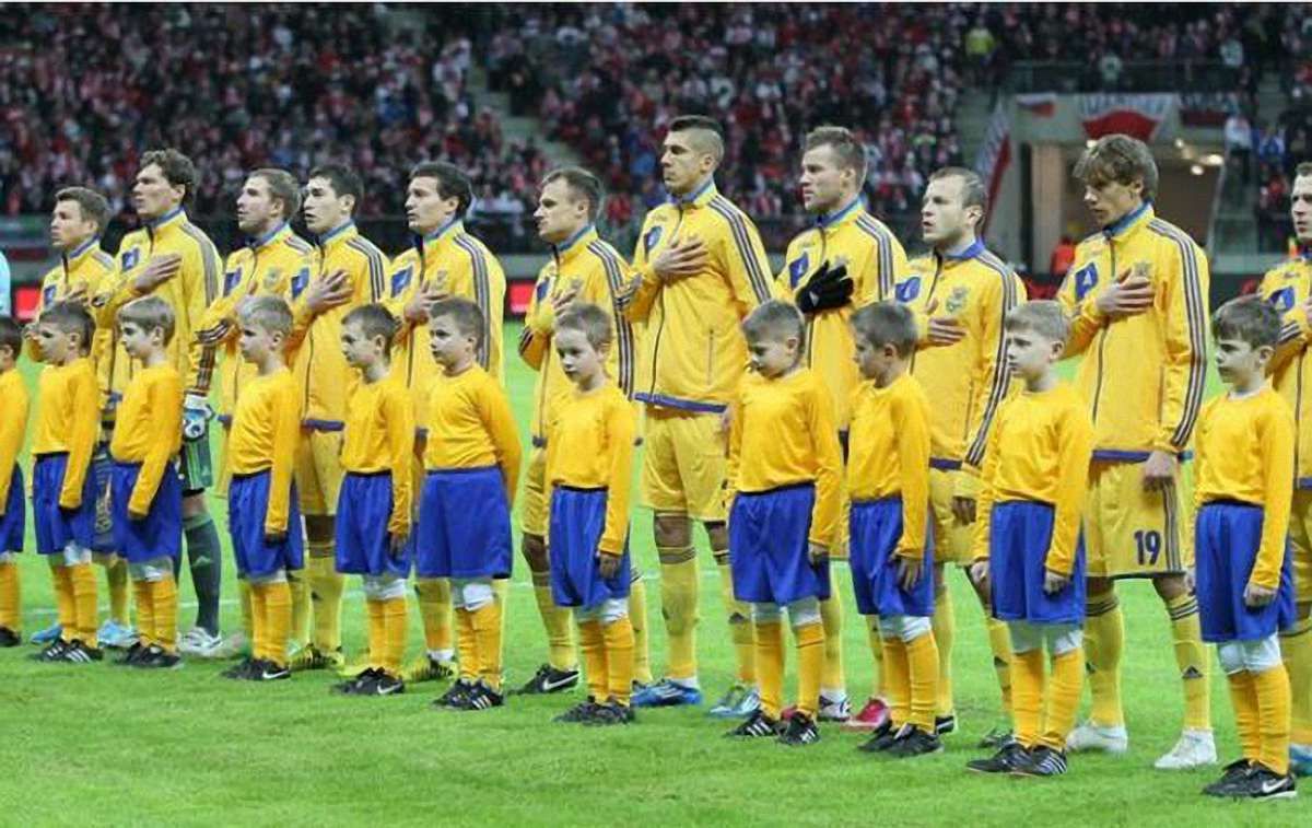 Збірна України піднялася на 9 місце у рейтингу УЄФА