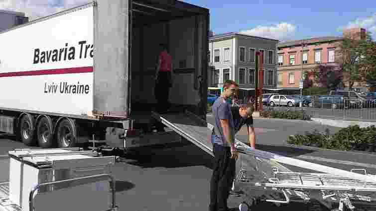 З Німеччини відправляють дві вантажівки допомоги для українських лікарень