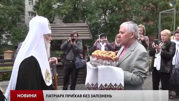 Візит на Львівщині Філарет завершив на місці явлення Богородиці