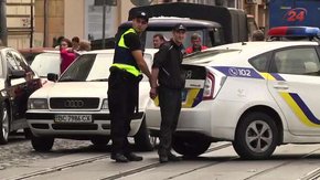 На замінування суду у Львові поліцейські приїхали із затриманим