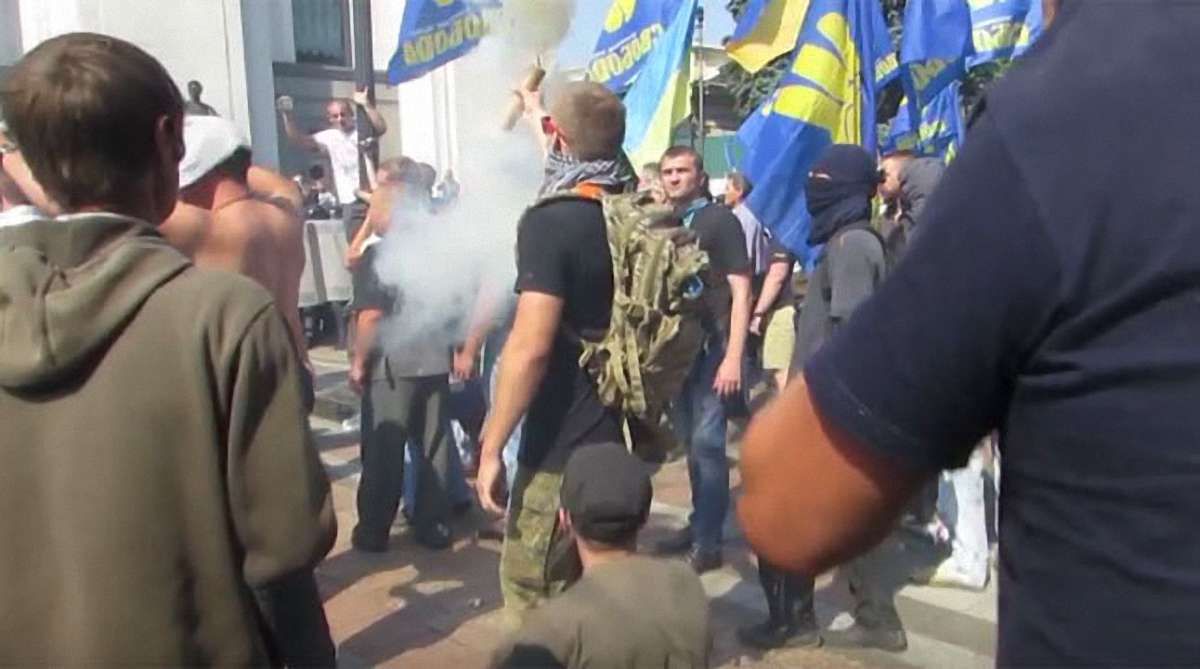 МВС оприлюднило відео підготовки і виконання теракту під Верховною Радою 31 серпня