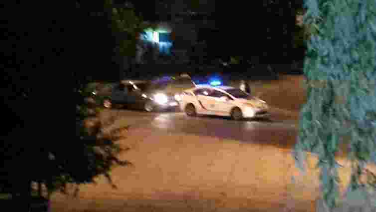 В ДТП у Львові потрапив поліцейський автомобіль