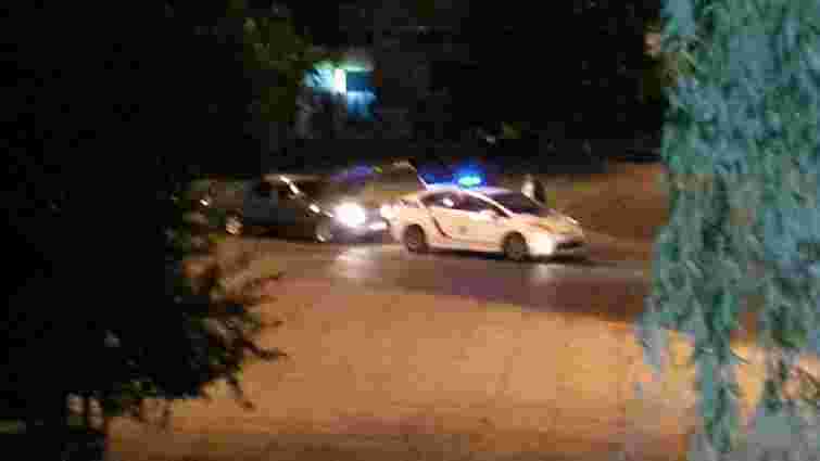 В ДТП у Львові потрапив поліцейський автомобіль