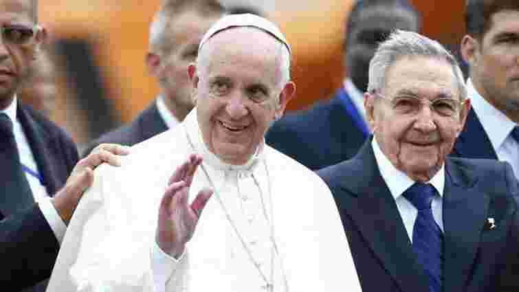 Папа Римський прибув з офіційним візитом на Кубу
