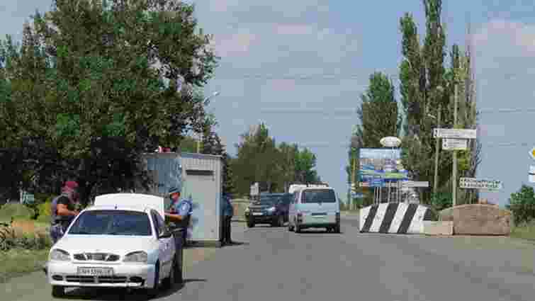 Правоохоронці вилучили вибухівку на блокпосту в Красноармійську