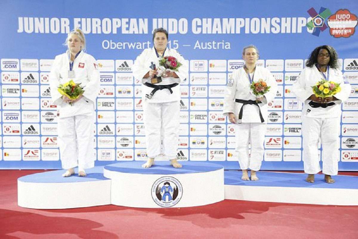 Львів’янка Василина Кириченко стала чемпіонкою Європи з дзюдо
