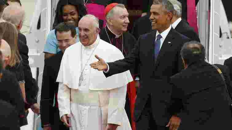 Папа Римський Франциск прибув з офіційним візитом до США