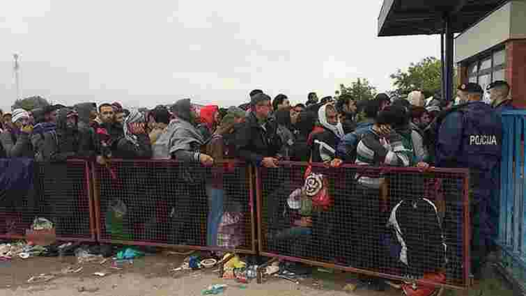 Майже 60 тисяч біженців перетнули сербсько-хорватський кордон