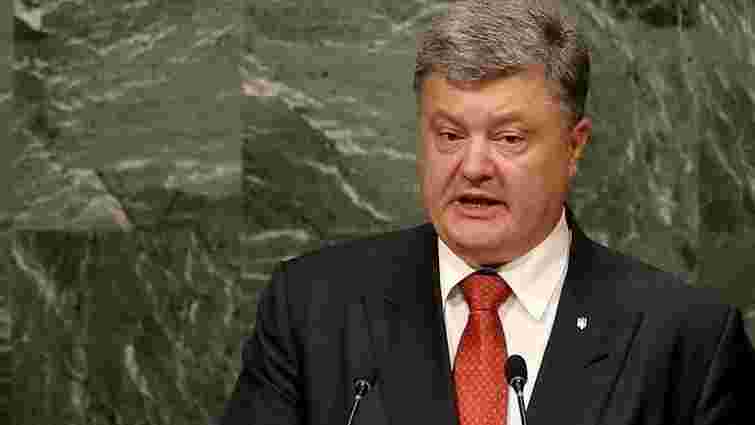 Порошенко закликав ООН відреагувати на порушення прав кримських татар у Криму