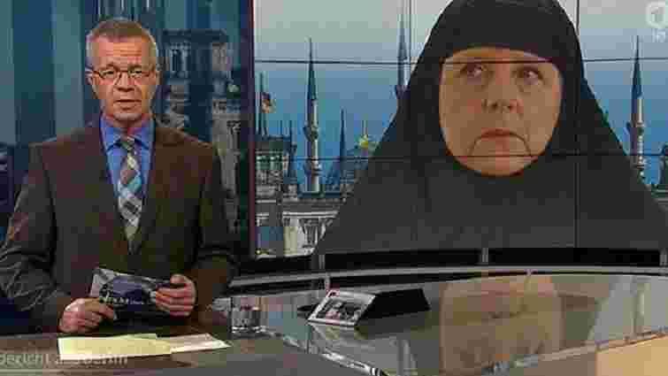 В Німеччині розгорівся скандал через «фотожабу» з Меркель у хіджабі