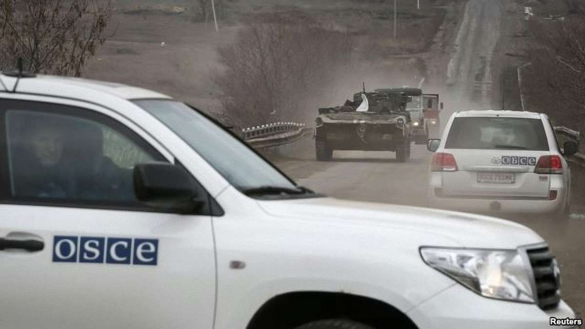 ОБСЄ називає незадовільною ситуацію із відведенням важкого озброєння