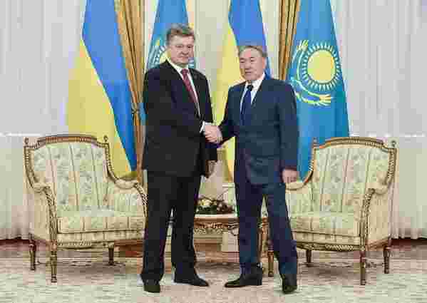 Президенти України та Казахстану підписали план співробітництва до 2017 року