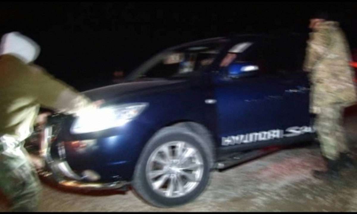 П'яний митник на авто намагався прорвати блокаду Криму